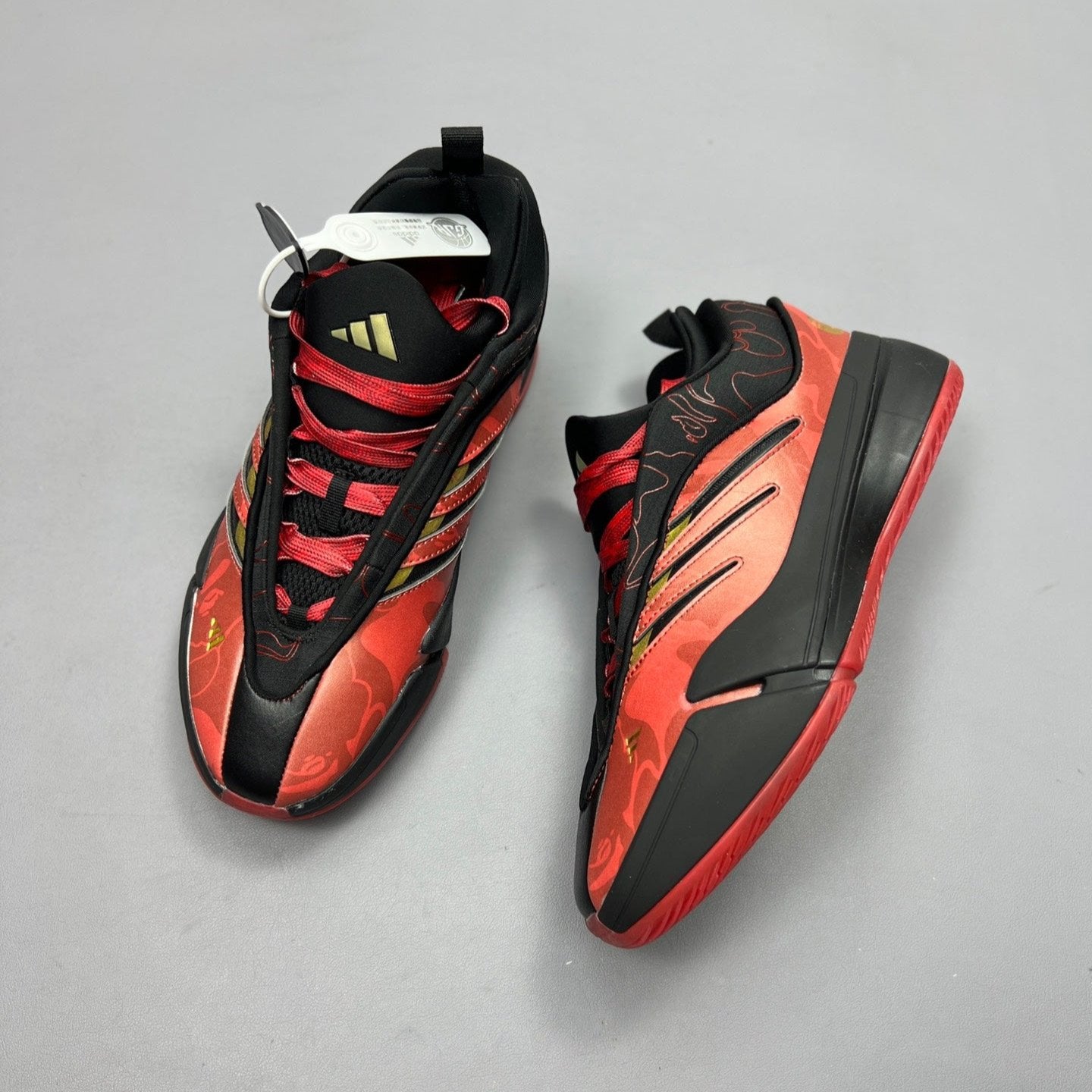 BAPE x Adidas Dame 9 'Better Scarlet'