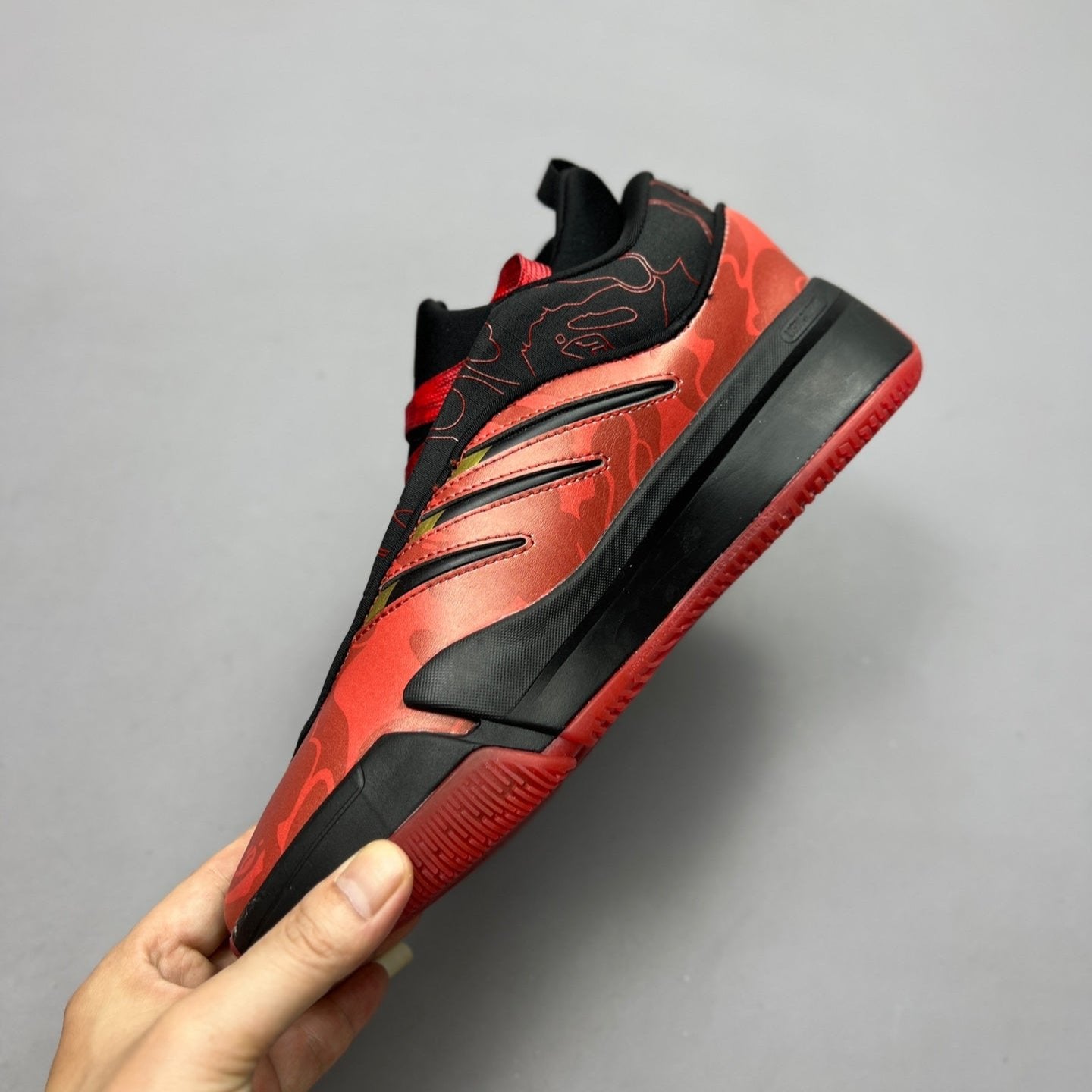 BAPE x Adidas Dame 9 'Better Scarlet'