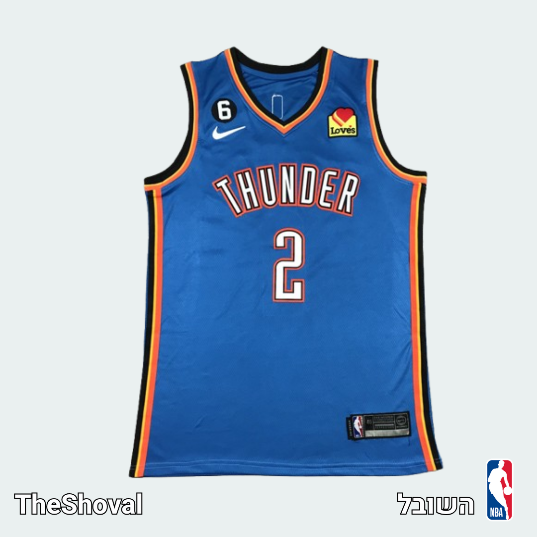 גופיית NBA Oklahoma City Thunder - Shai Gilgeous-Alexander