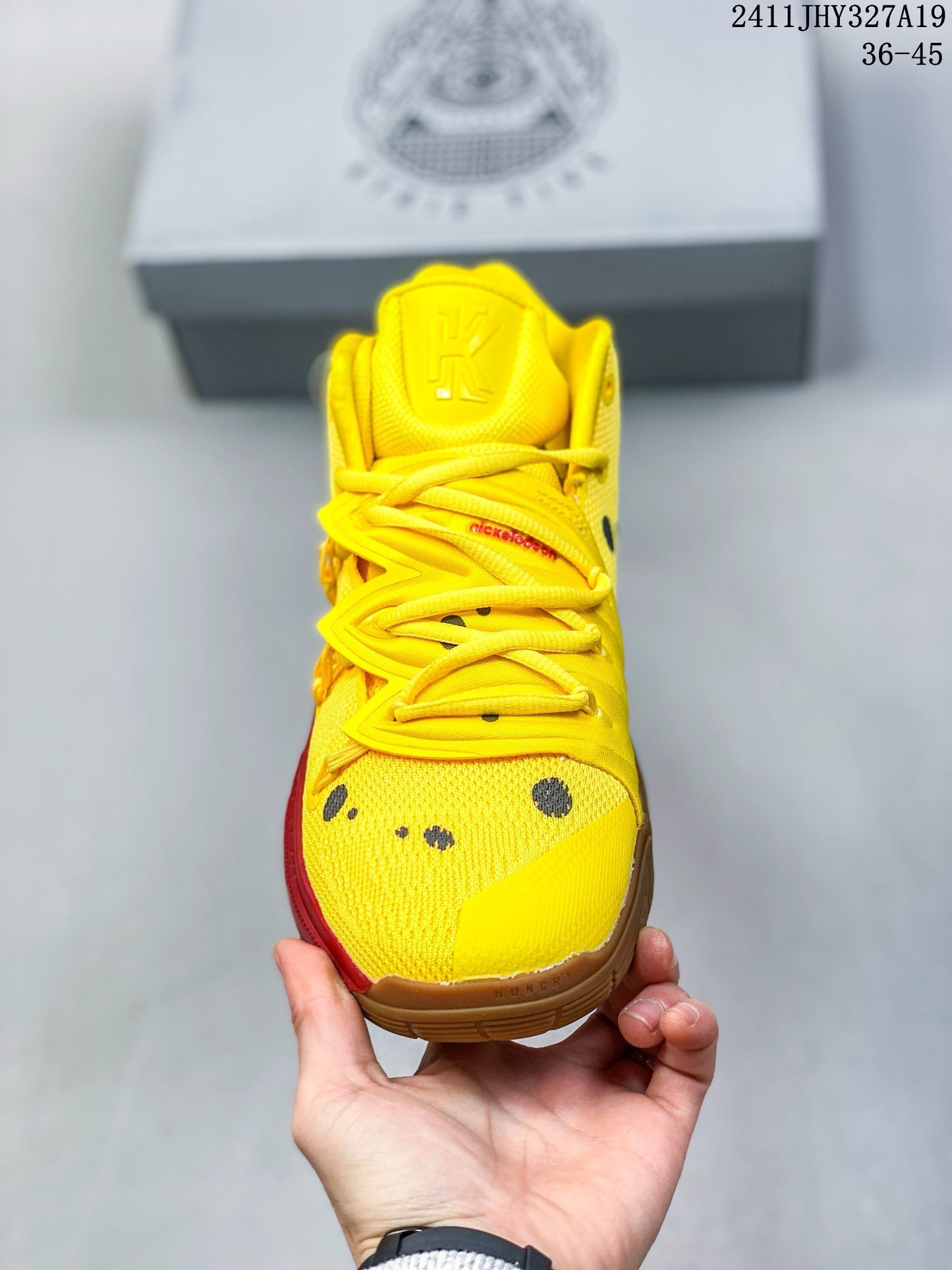 נעלי כדורסל קיירי Kyrie 5 'Spongebob' 5 מידות 36-46 ומשלוח חינם - TheShoval