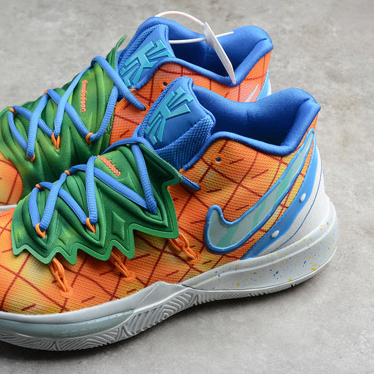 Kyrie 5 'Pineapple' - נייק x בובספוג