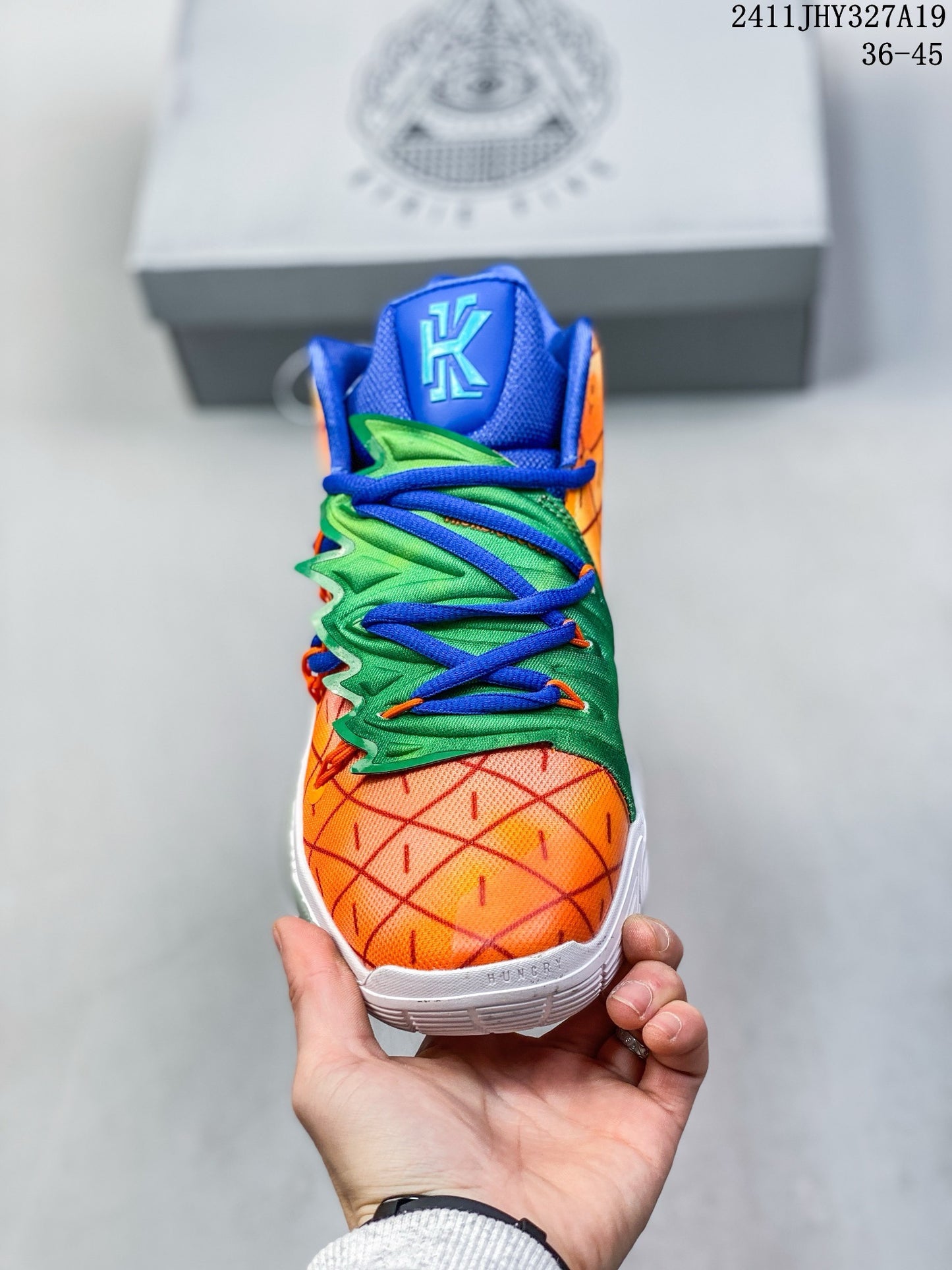 נעלי כדורסל קיירי Kyrie 5 'Pineapple' 5 מידות 36-46 ומשלוח חינם - TheShoval