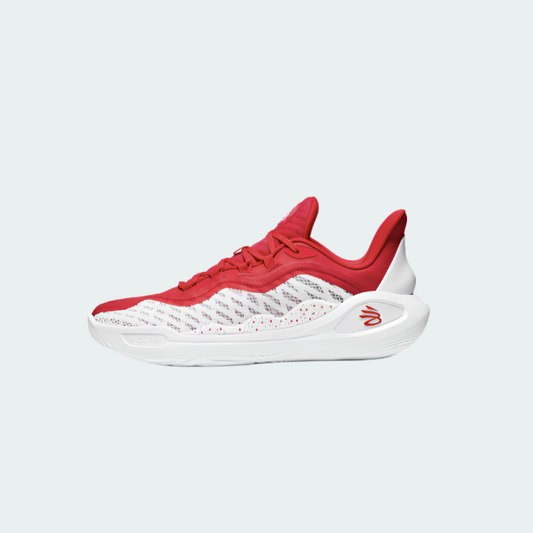 נעלי כדורסל קרי 11 Under Armor Curry 'White Red' מידות 36-46 ומשלוח חינם - TheShoval